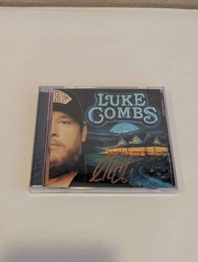 Luke Combs Gettin Old Signed CD