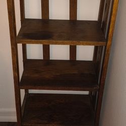 Wooden 4-Tier Shelf