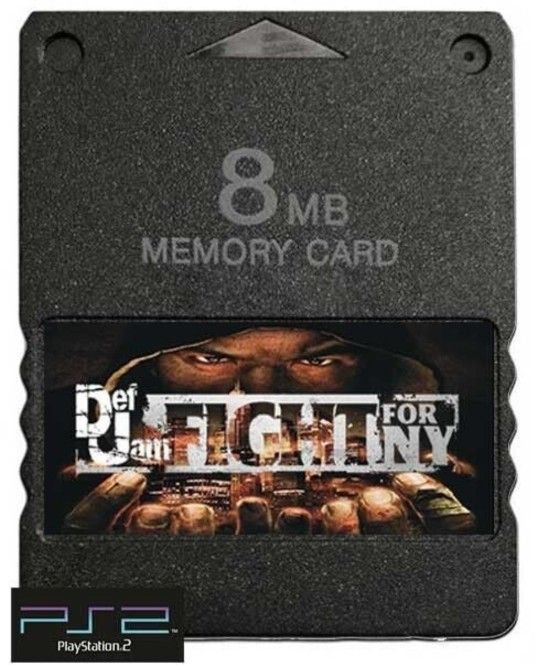Def Jam Fight for NY PlayStation PS2 Memory Card Saved Data