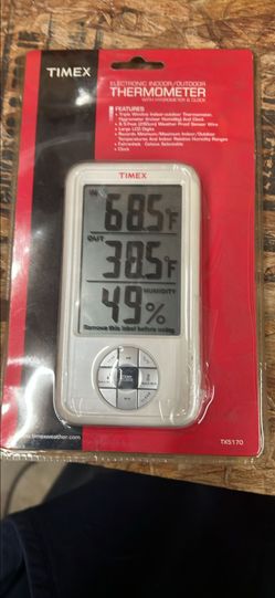 Timex TX5170 Indoor/Outdoor Thermometer with Hygrometer