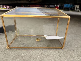 Glass Card Box
