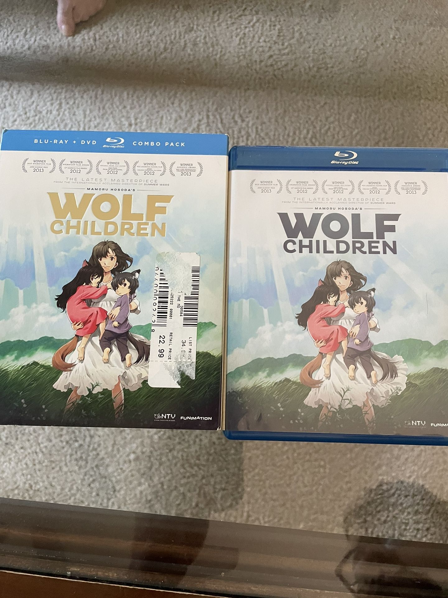Wolf Children (Blu-ray and DVD)