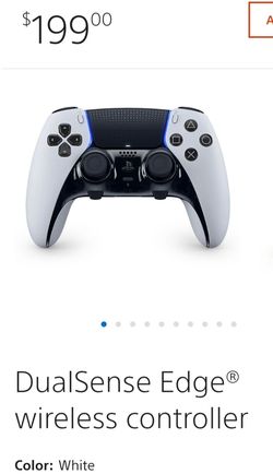 PlayStation DualSense Edge Wireless Controller – White