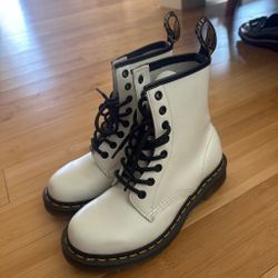 Doc Marten 1460 Women's Boots WHITE BRAND NEW