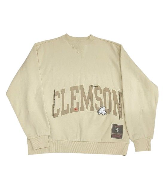 Travis Scott x Mitchell & Ness Clemson Tigers Pullover Sweatshirt Size Medium