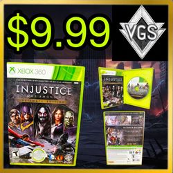 *RETRO* Injustice Gods Among Us Ultimate Edition Xbox 360 2013