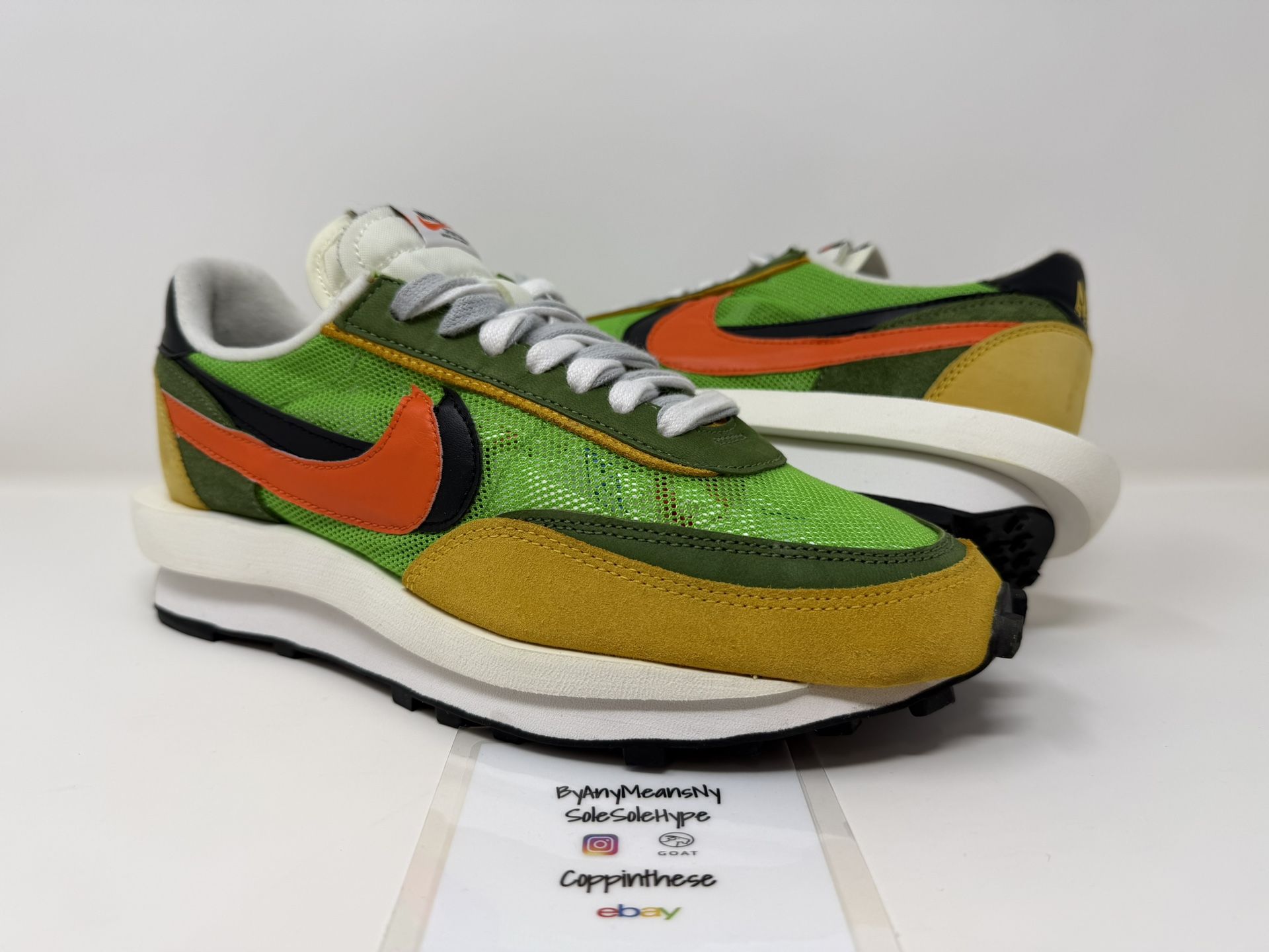 2019 NIKE X SACAI LD WAFFLE GUSTO SIZE 8.5