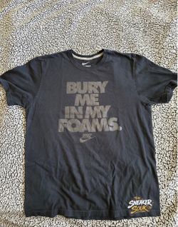 Nike "Bury Me In My Foams" Graphic T-Shirt