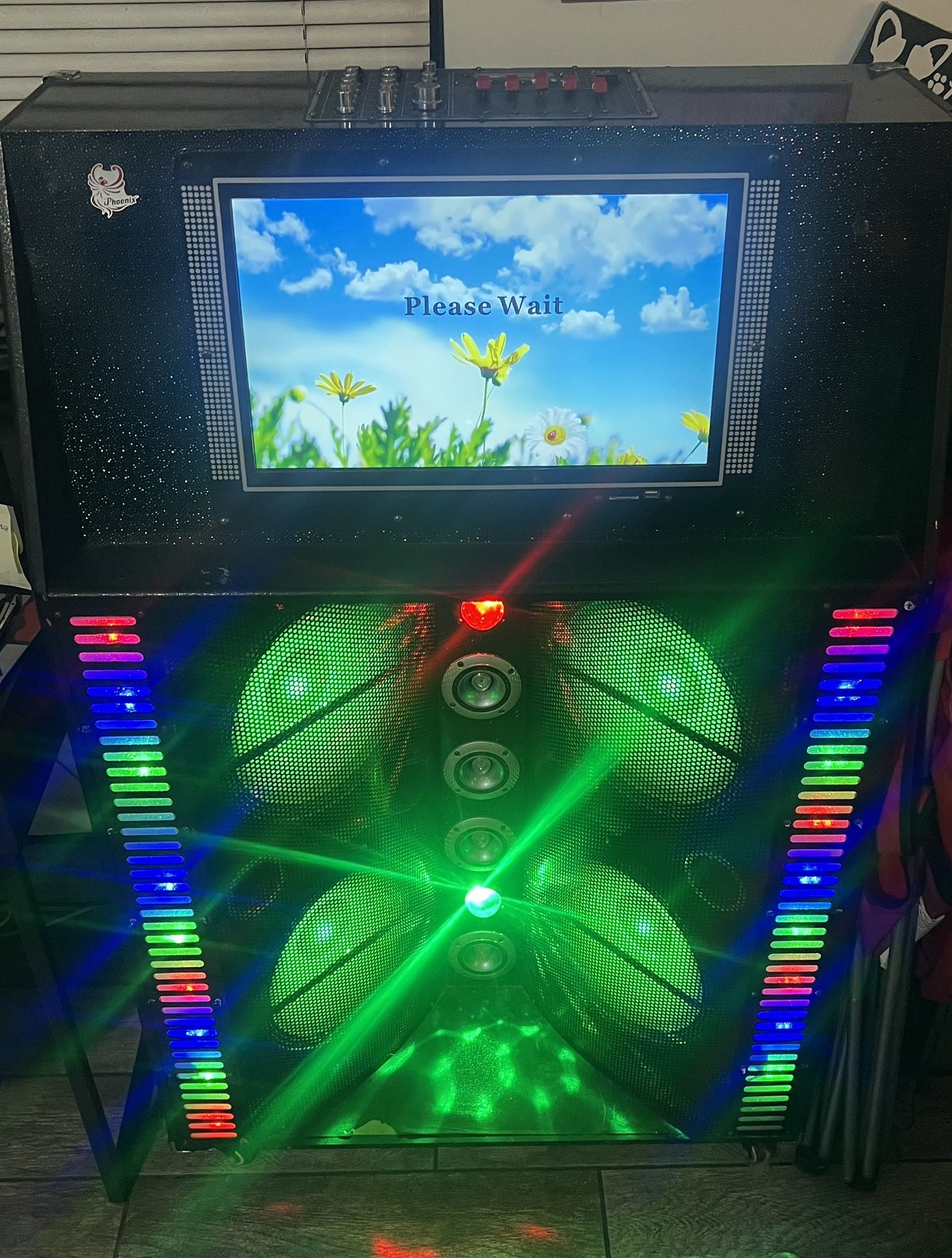Iphoenix karaoke speaker system