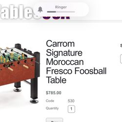 Foosball Table