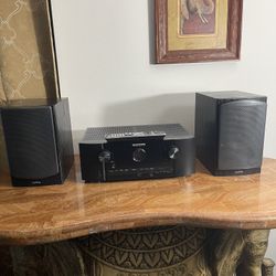 Marantz Network/Bluetooth Receiver & Infinity Speakers W/Remote.