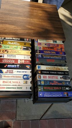 VHS tapes
