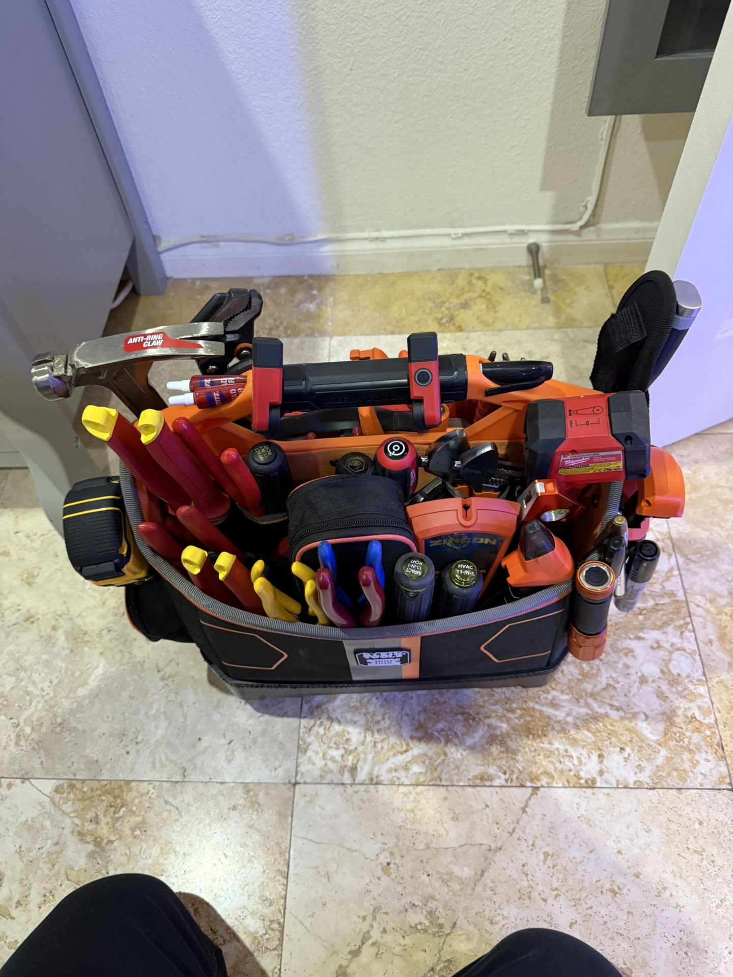 Tool Bag All Brand New And Klein Milwaukee