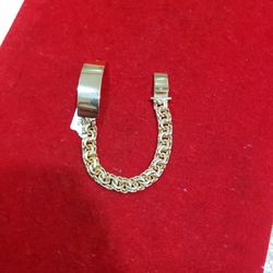 10k Gold Baby Chino Bracelet 