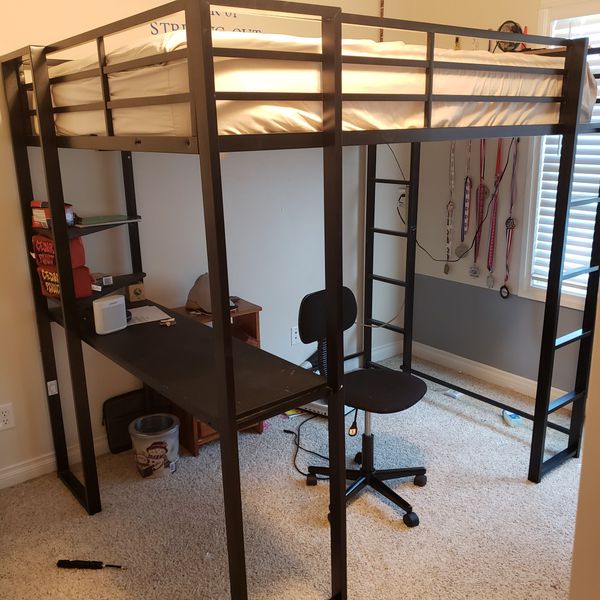 Bunk Bed With Desk For Sale In Bay City Mi Offerup