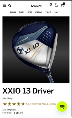 XXIO 13 driver