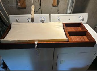 Baby changing topper tray