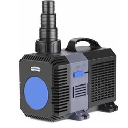 Submersible Pump, Garden Fountain Ecological Pond Filter System 80/100/120/140w Boat Bilge Water Pump (Cor: CTP 16000)