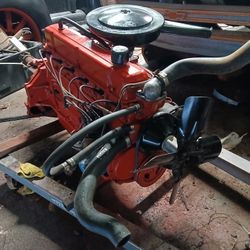 Chevy Engine 292 4 Speed Transmission 