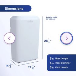 10000 BTU Wi-Fi Connected Portable Air 