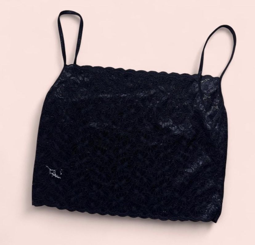 Women’s Black And Navy Vest (large)