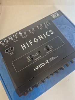 HIFONICS 4 BAND EQUALIZER WITH LINEDRIVE