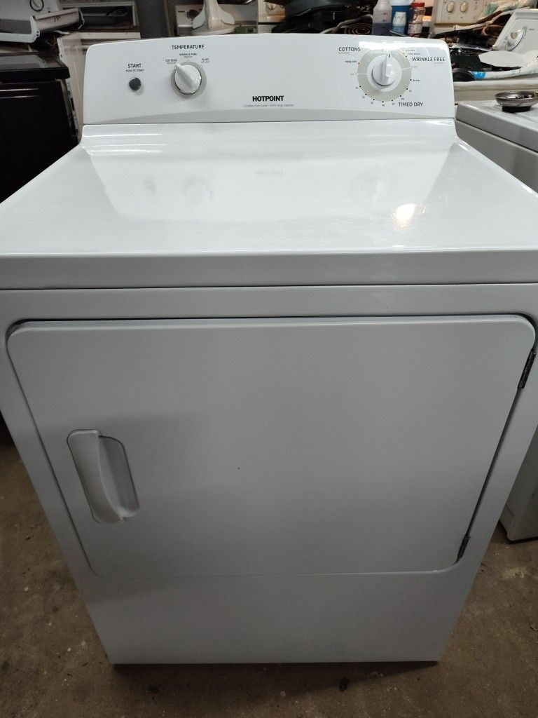 HOTPOINT EXTRA LARGE CAPACITY 220V ELECTRIC DRYER 