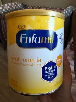 Enfamil yellow can