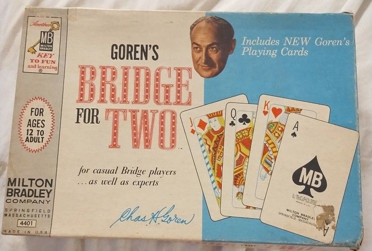 Bridge For 2 Game 1964 Edition