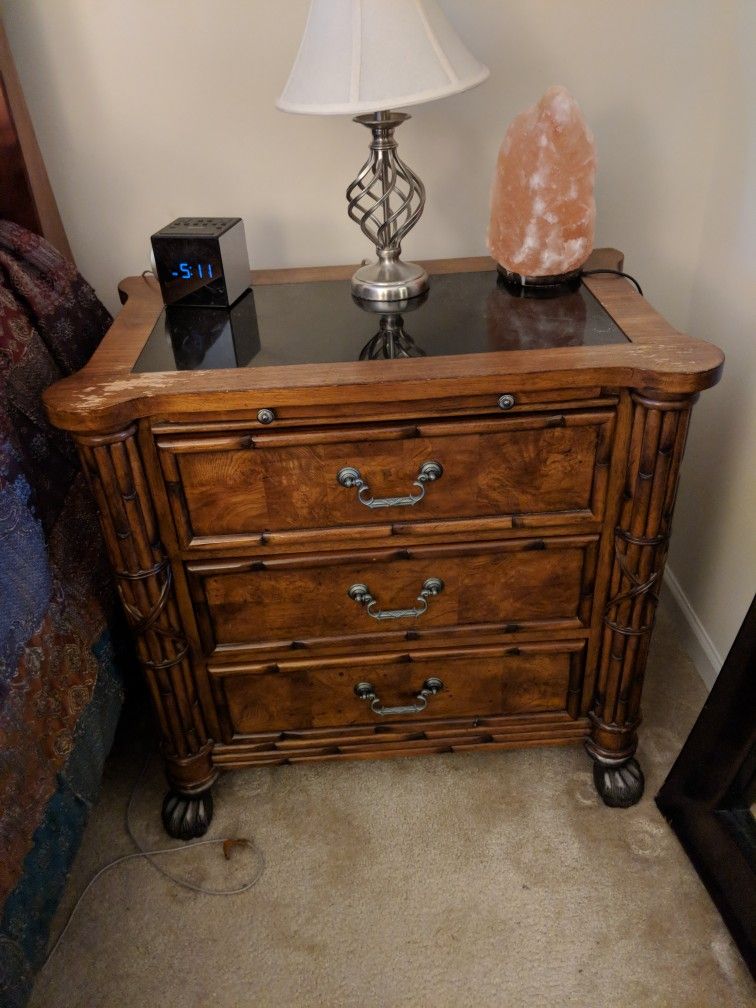 American Signature "West Indies" Nightstand