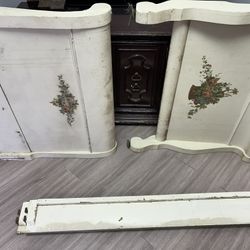 Antique Wooden Bed frame 