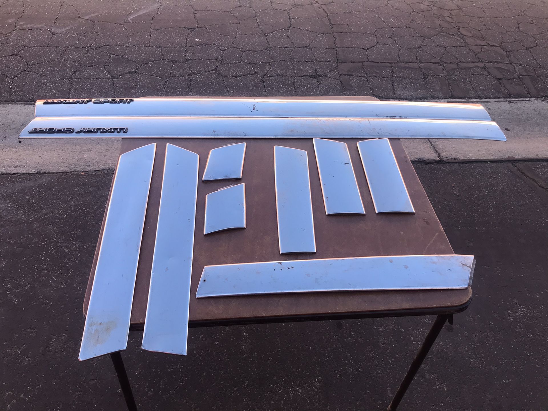 1987 Monte Carlo LS Chrome Body Moldings