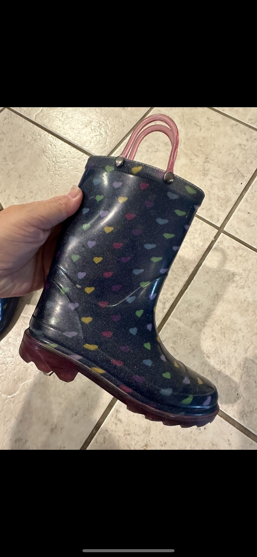 11/12 Rain Boots