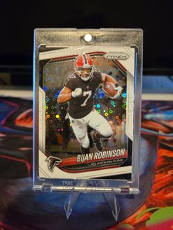 2025 White Prizm Bijan Robinson