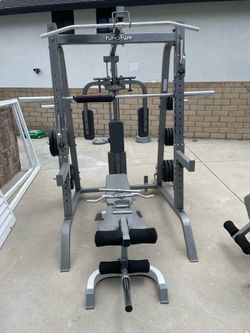 Tuff Stuff Smith Machine/free Weight Cage