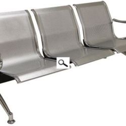 metal waiting area chairs