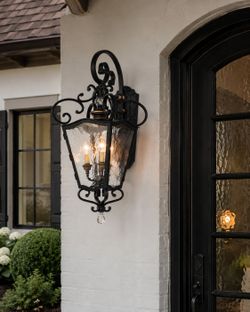 Minka-Lavery Brixton Ivey 3-Light Outdoor Wall Lantern – Brand New