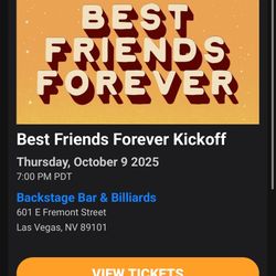 Best Friend Forever Tickets