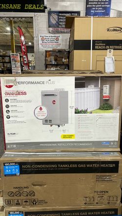 SaleSumo Rheem tankless water heater