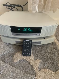 Bose Wave Music System III CD AM/FM Radio w/ Multi-CD Changer + Remote, WORKS!