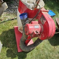PENN STATE INDUSTRY  1HP HEAVY DUTY DUST COLLECTION  SYSTEM, WOOD WORKING,  LIKE NEW, 1989