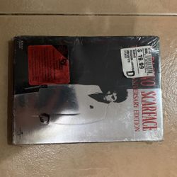 Scarface Two Disc Anniversary Brand New Seal 