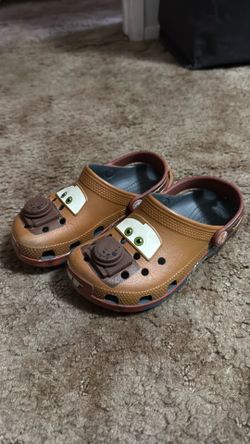 Cars mater crocs size 13c