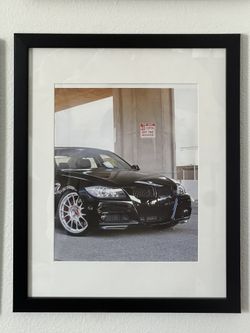 BMW 3 Series - Magazine Page from 2007 Framed
