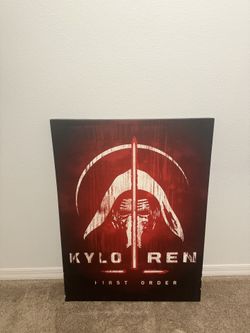 Kylo Ren Canvas