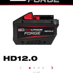 New Milwaukee Battery
