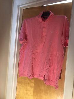 Women’s Ralph Lauren 1X Pink Polo Shirt