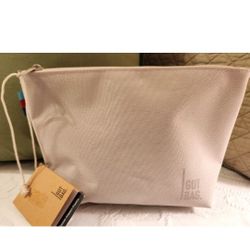 GOT BAG Shower Bag Soft Shell 10x7x4 Recycled Materials Water Resistant NWT