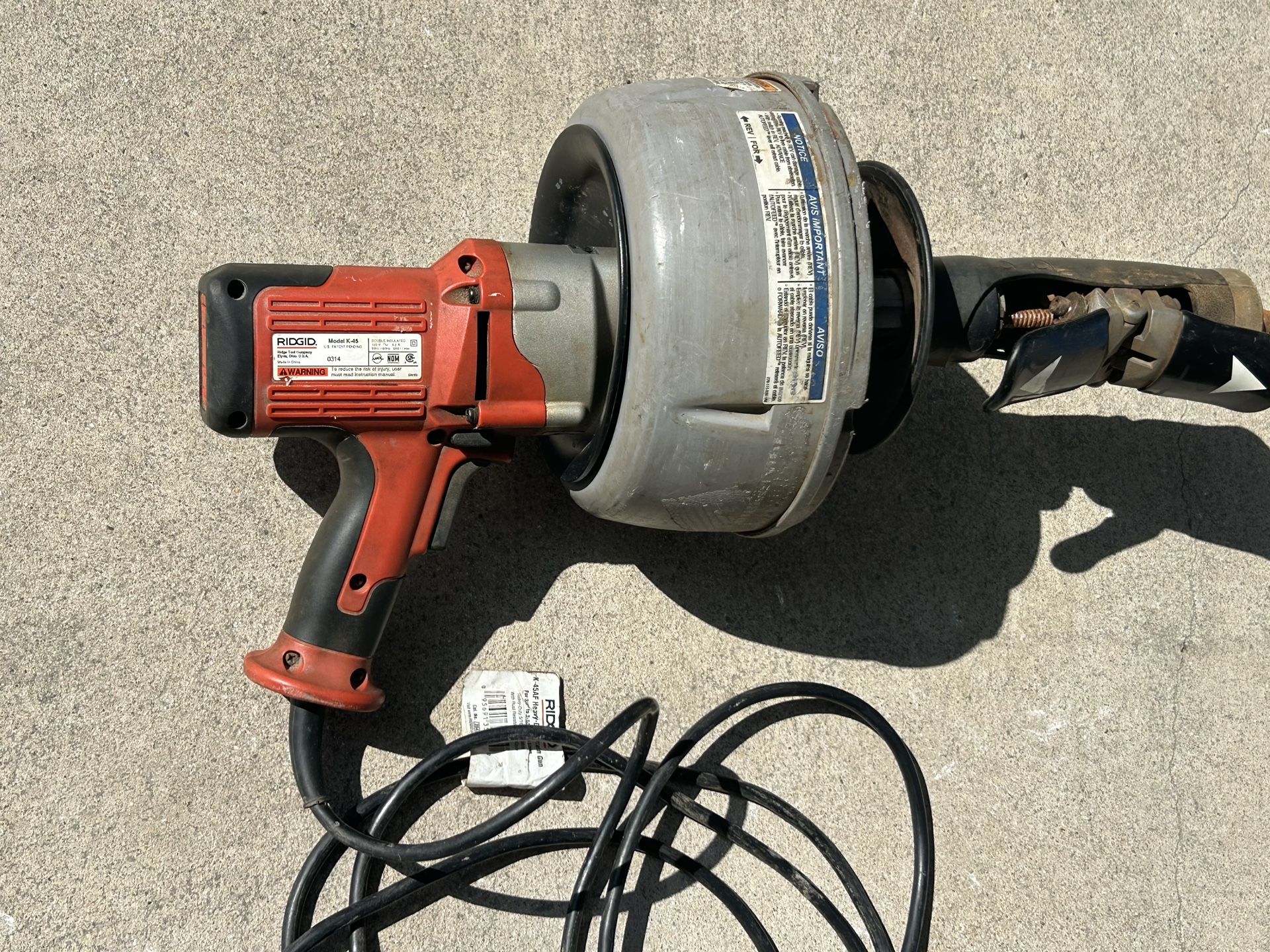 Ridgid Snake