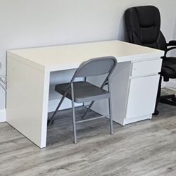 White Computer Desk Table